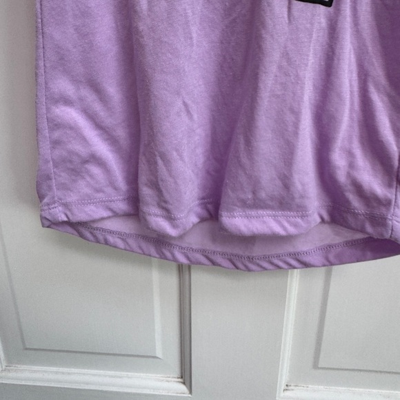 Okie Dokie 3T Purple Girls Short Sleeve Tee Shirt Top I Run on Donuts & Unicorns - Picture 4 of 6